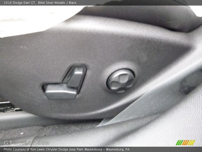 Billet Silver Metallic / Black 2016 Dodge Dart GT