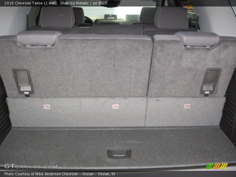 Silver Ice Metallic / Jet Black 2016 Chevrolet Tahoe LS 4WD