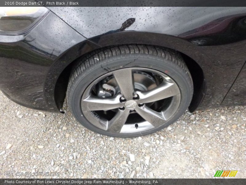 Pitch Black / Black 2016 Dodge Dart GT