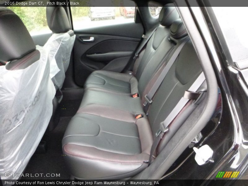 Rear Seat of 2016 Dart GT
