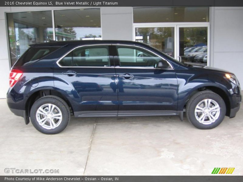  2016 Equinox LS Blue Velvet Metallic