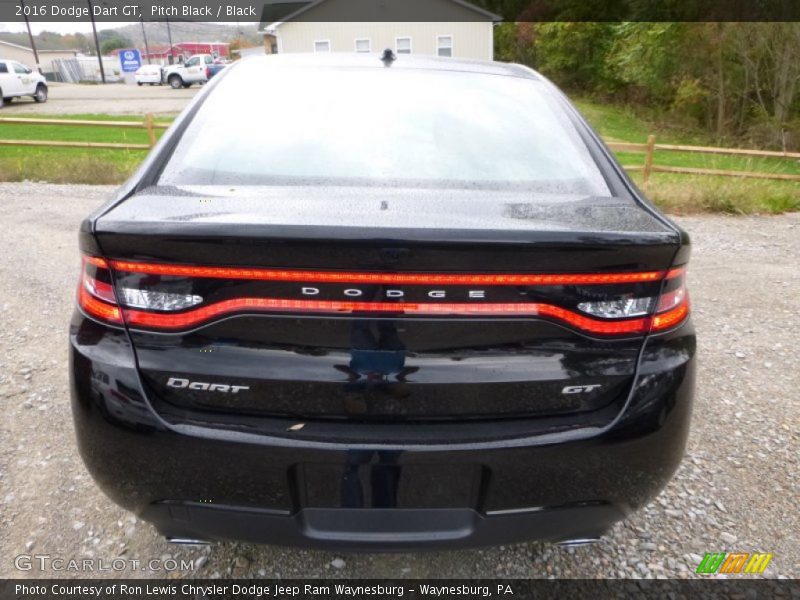Pitch Black / Black 2016 Dodge Dart GT