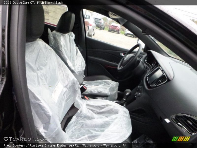 Pitch Black / Black 2016 Dodge Dart GT