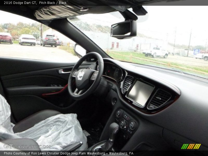 Pitch Black / Black 2016 Dodge Dart GT