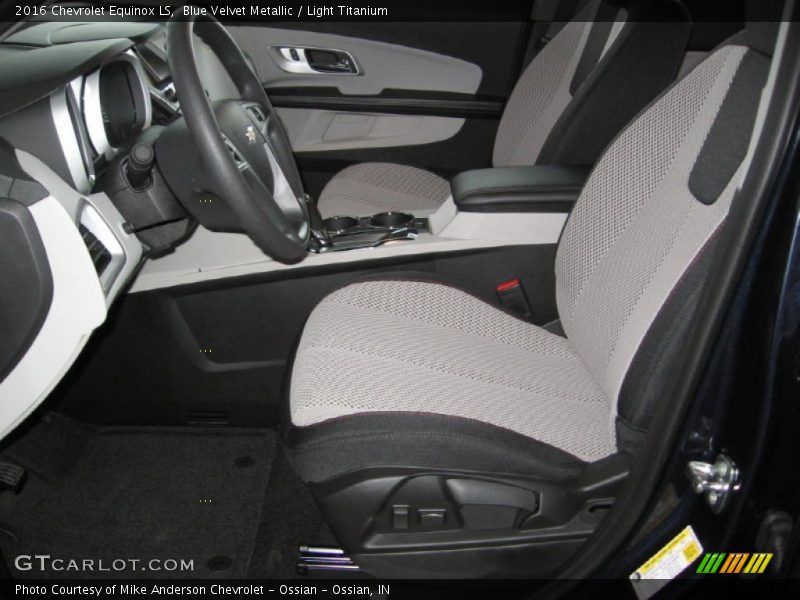  2016 Equinox LS Light Titanium Interior