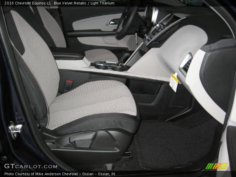 Blue Velvet Metallic / Light Titanium 2016 Chevrolet Equinox LS