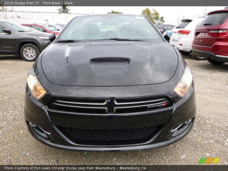 Pitch Black / Black 2016 Dodge Dart GT