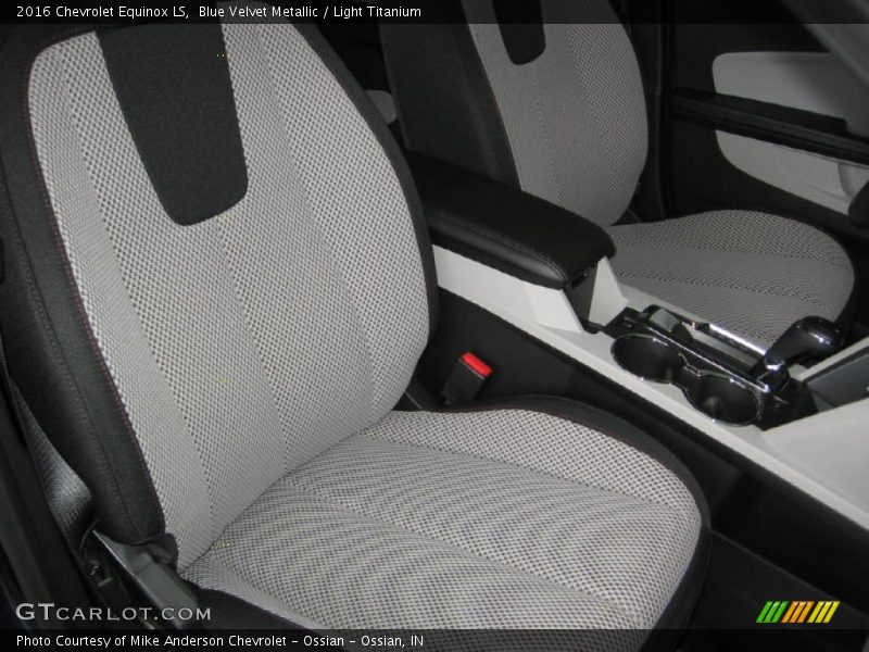 Blue Velvet Metallic / Light Titanium 2016 Chevrolet Equinox LS