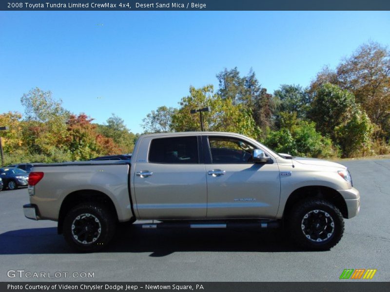Desert Sand Mica / Beige 2008 Toyota Tundra Limited CrewMax 4x4