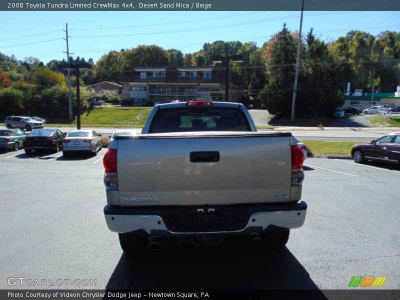 Desert Sand Mica / Beige 2008 Toyota Tundra Limited CrewMax 4x4
