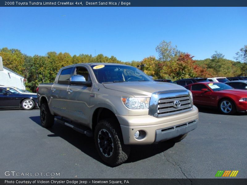 Front 3/4 View of 2008 Tundra Limited CrewMax 4x4