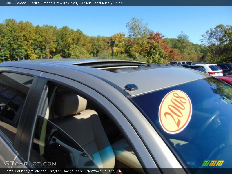 Desert Sand Mica / Beige 2008 Toyota Tundra Limited CrewMax 4x4