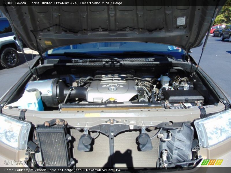 Desert Sand Mica / Beige 2008 Toyota Tundra Limited CrewMax 4x4