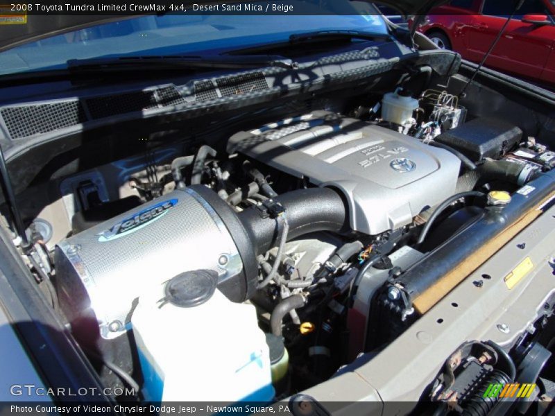 Desert Sand Mica / Beige 2008 Toyota Tundra Limited CrewMax 4x4