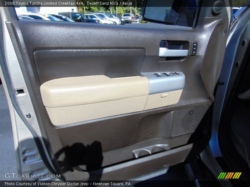 Desert Sand Mica / Beige 2008 Toyota Tundra Limited CrewMax 4x4