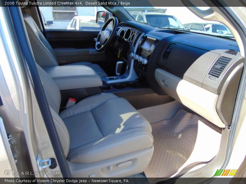 Desert Sand Mica / Beige 2008 Toyota Tundra Limited CrewMax 4x4