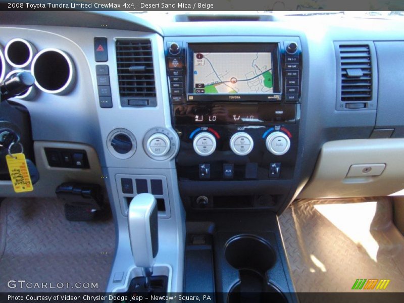 Navigation of 2008 Tundra Limited CrewMax 4x4