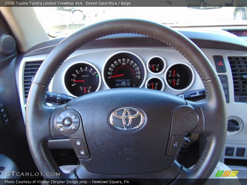  2008 Tundra Limited CrewMax 4x4 Steering Wheel