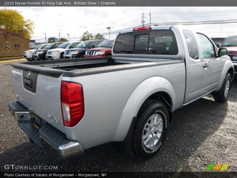 Brilliant Silver / Graphite 2016 Nissan Frontier SV King Cab 4x4