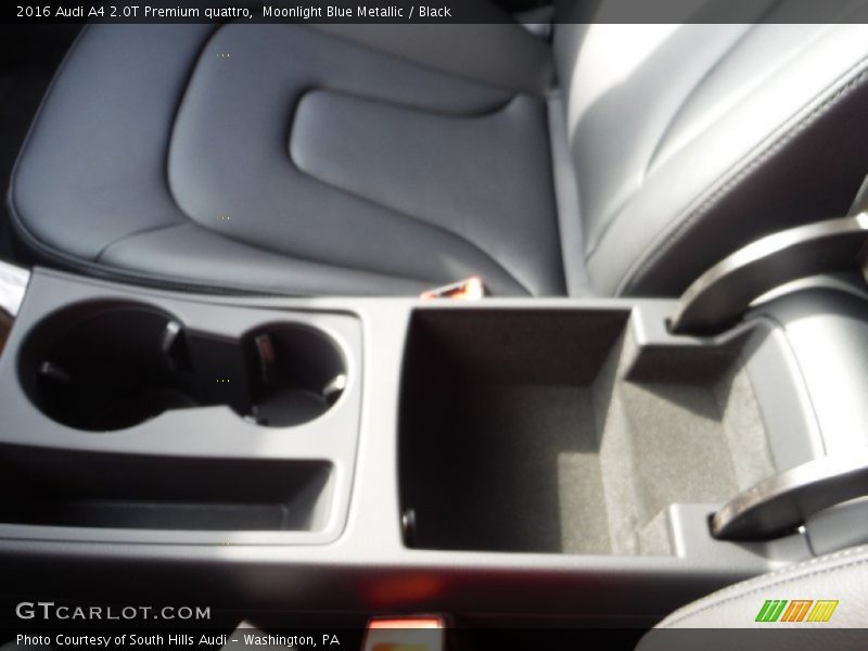 Moonlight Blue Metallic / Black 2016 Audi A4 2.0T Premium quattro