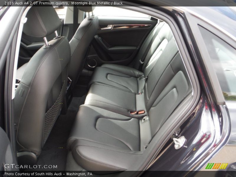 Moonlight Blue Metallic / Black 2016 Audi A4 2.0T Premium quattro