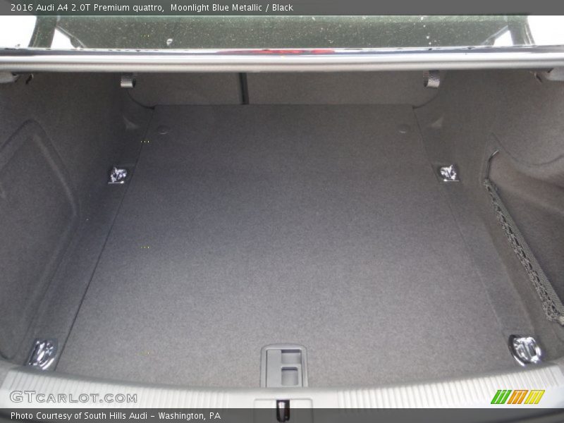 Moonlight Blue Metallic / Black 2016 Audi A4 2.0T Premium quattro