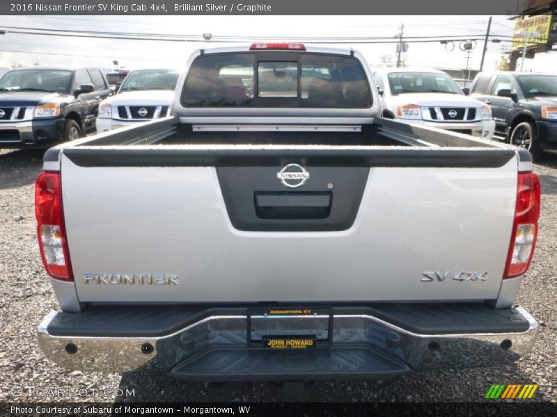 Brilliant Silver / Graphite 2016 Nissan Frontier SV King Cab 4x4