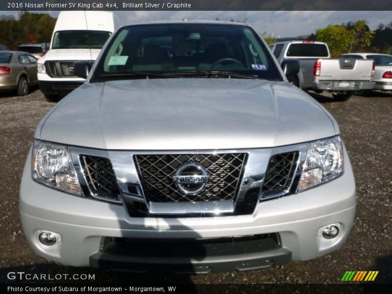 Brilliant Silver / Graphite 2016 Nissan Frontier SV King Cab 4x4