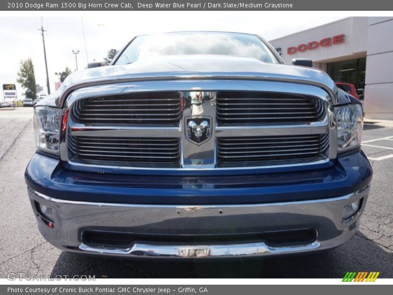 Deep Water Blue Pearl / Dark Slate/Medium Graystone 2010 Dodge Ram 1500 Big Horn Crew Cab