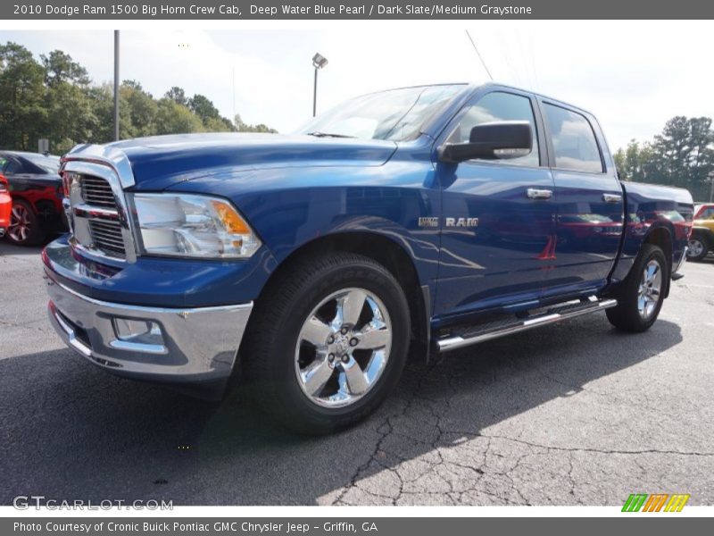 Front 3/4 View of 2010 Ram 1500 Big Horn Crew Cab