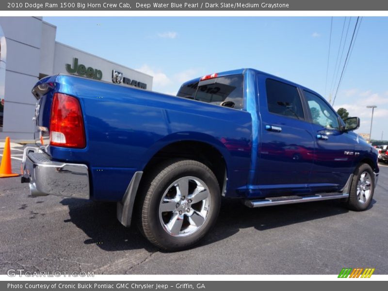 Deep Water Blue Pearl / Dark Slate/Medium Graystone 2010 Dodge Ram 1500 Big Horn Crew Cab