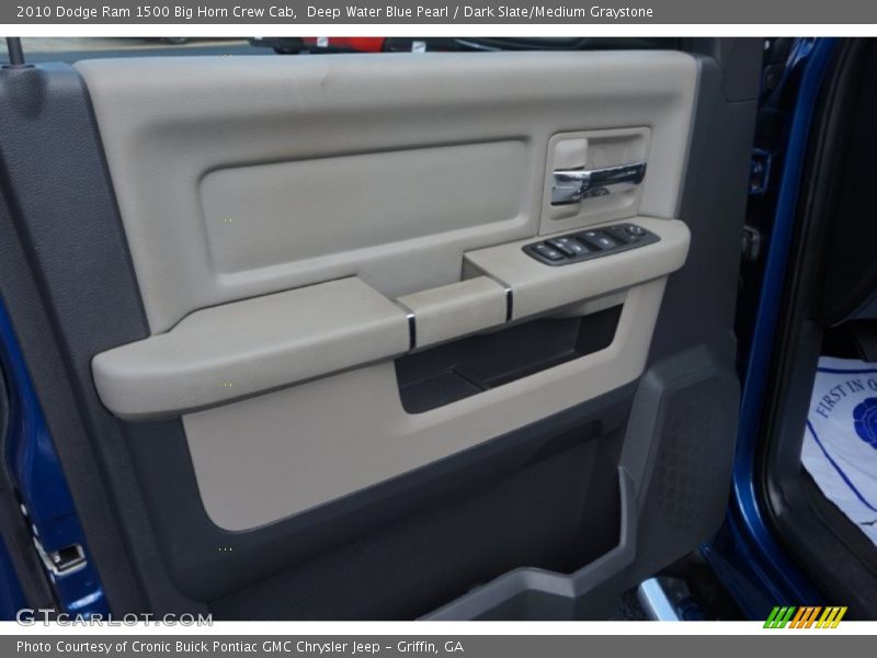 Deep Water Blue Pearl / Dark Slate/Medium Graystone 2010 Dodge Ram 1500 Big Horn Crew Cab