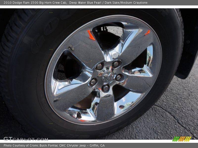 Deep Water Blue Pearl / Dark Slate/Medium Graystone 2010 Dodge Ram 1500 Big Horn Crew Cab