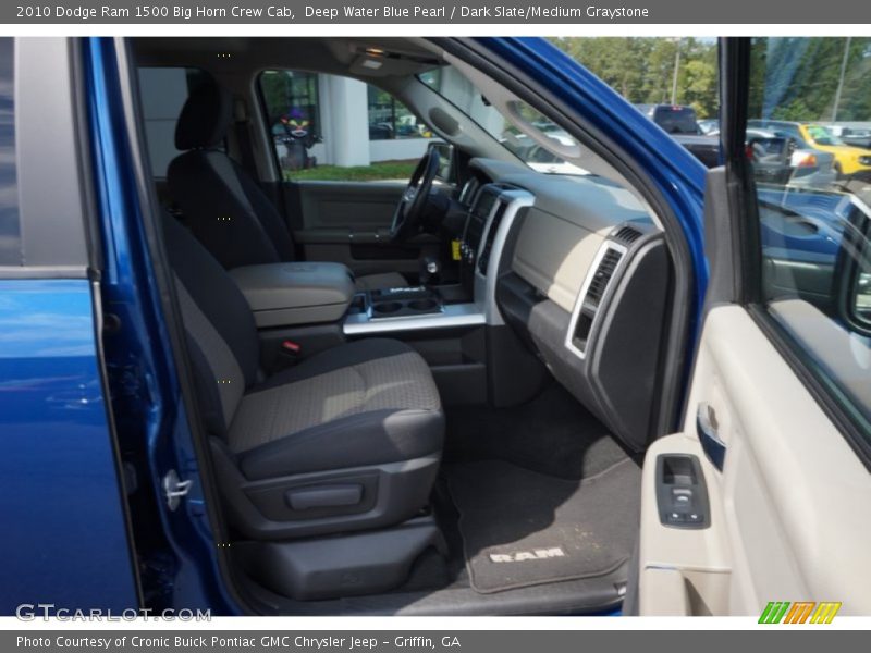 Deep Water Blue Pearl / Dark Slate/Medium Graystone 2010 Dodge Ram 1500 Big Horn Crew Cab