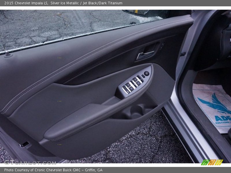 Silver Ice Metallic / Jet Black/Dark Titanium 2015 Chevrolet Impala LS