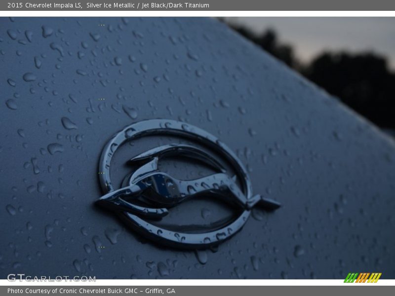 Silver Ice Metallic / Jet Black/Dark Titanium 2015 Chevrolet Impala LS