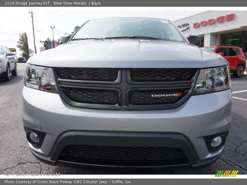 Billet Silver Metallic / Black 2016 Dodge Journey SXT