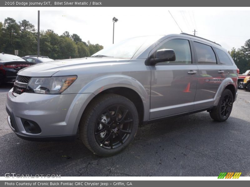 Billet Silver Metallic / Black 2016 Dodge Journey SXT
