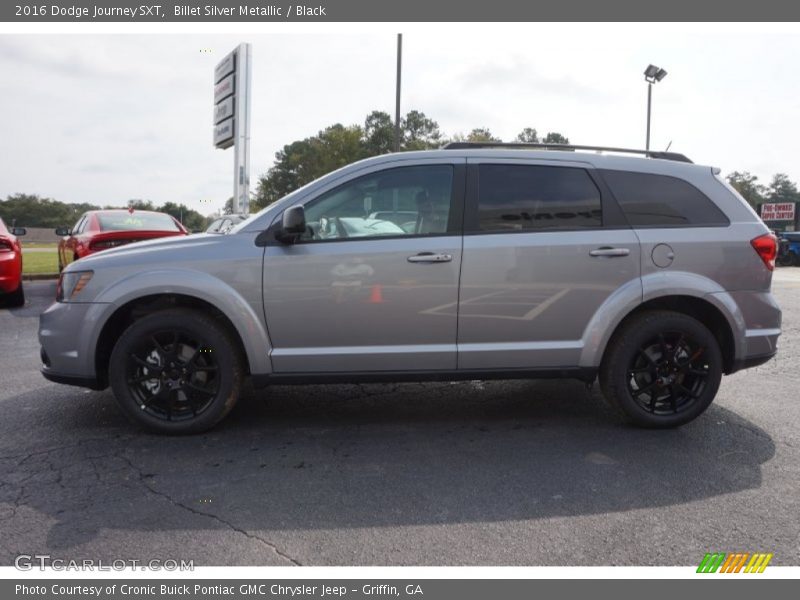 Billet Silver Metallic / Black 2016 Dodge Journey SXT