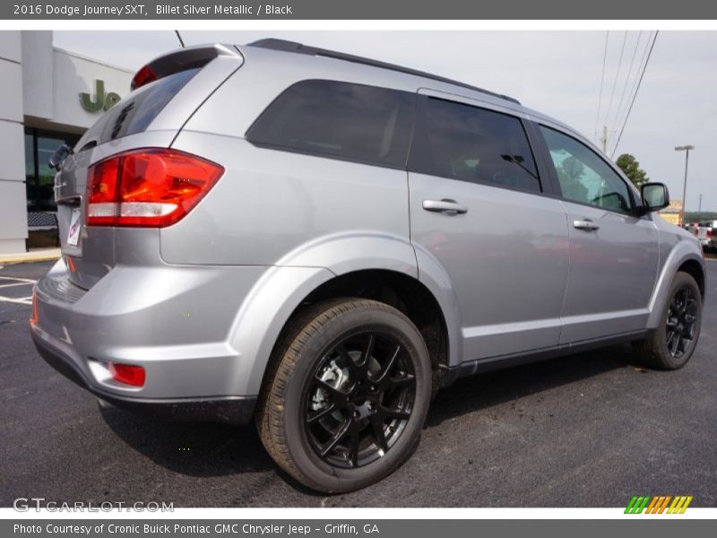 Billet Silver Metallic / Black 2016 Dodge Journey SXT