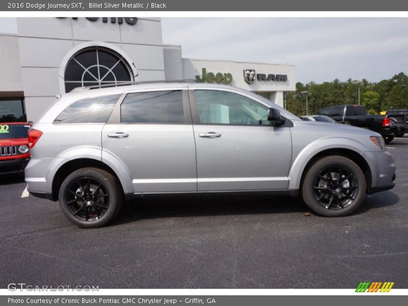 Billet Silver Metallic / Black 2016 Dodge Journey SXT