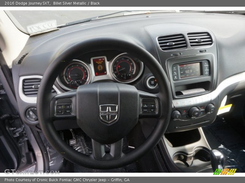 Billet Silver Metallic / Black 2016 Dodge Journey SXT
