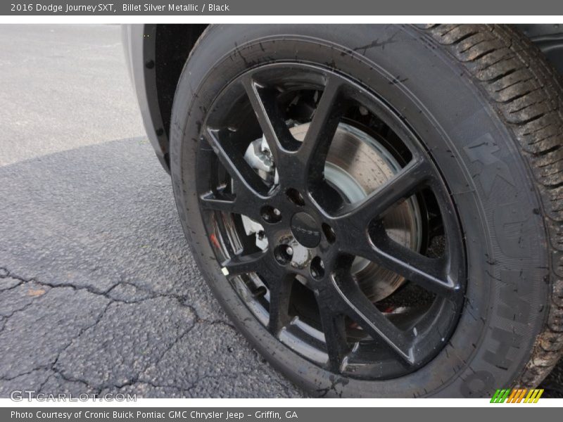 Billet Silver Metallic / Black 2016 Dodge Journey SXT