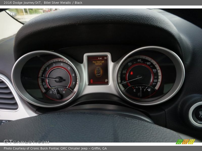 Billet Silver Metallic / Black 2016 Dodge Journey SXT