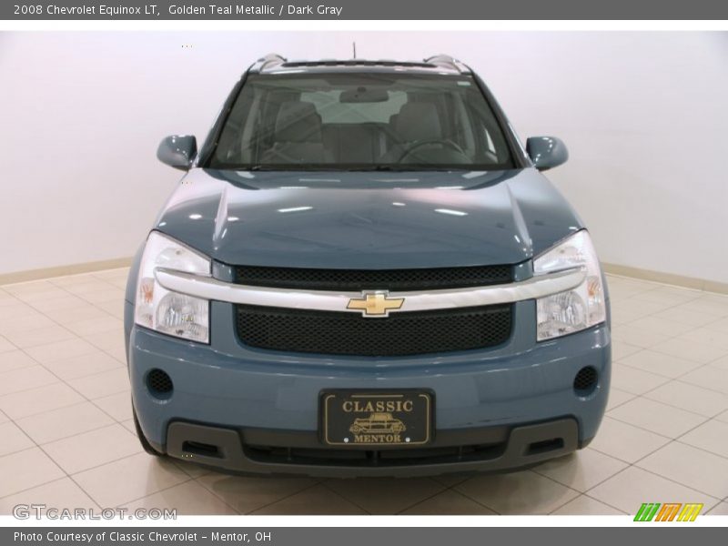Golden Teal Metallic / Dark Gray 2008 Chevrolet Equinox LT