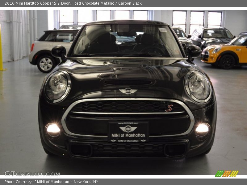 Iced Chocolate Metallic / Carbon Black 2016 Mini Hardtop Cooper S 2 Door