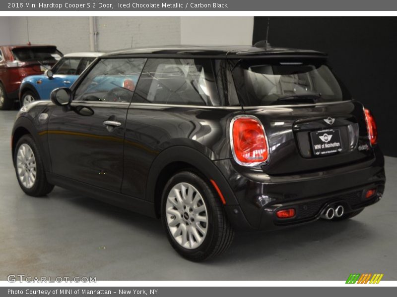 Iced Chocolate Metallic / Carbon Black 2016 Mini Hardtop Cooper S 2 Door