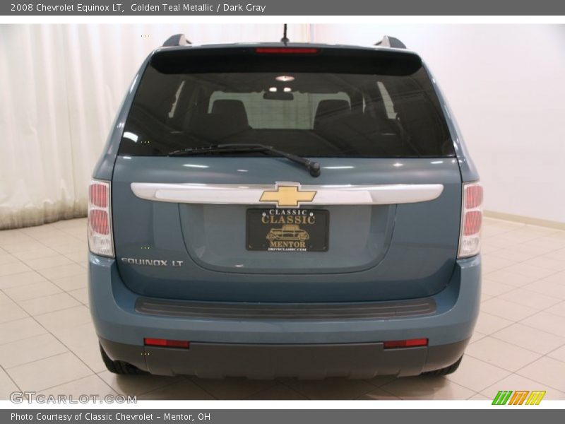 Golden Teal Metallic / Dark Gray 2008 Chevrolet Equinox LT