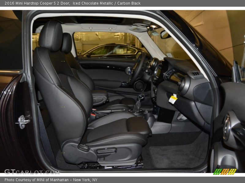 Iced Chocolate Metallic / Carbon Black 2016 Mini Hardtop Cooper S 2 Door