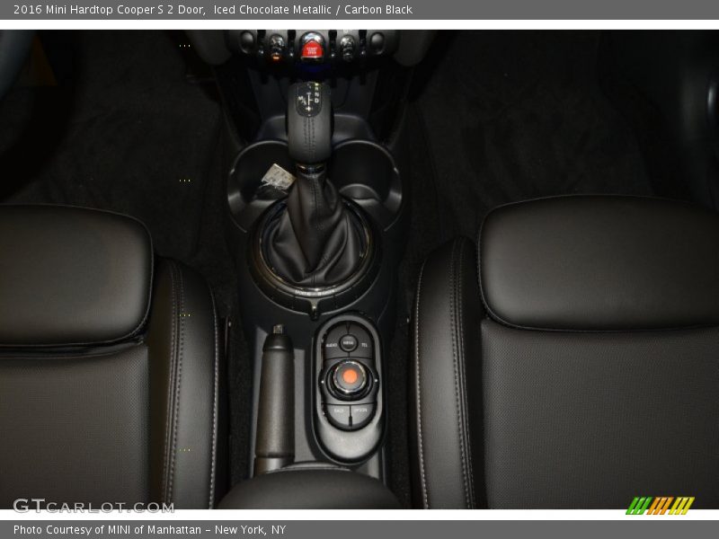 Iced Chocolate Metallic / Carbon Black 2016 Mini Hardtop Cooper S 2 Door